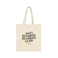 Cotton Canvas Tote Bag